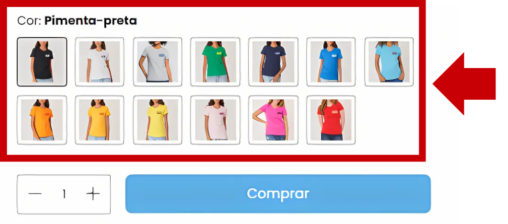 passo a passa personalização camiseta de uniforme feminina básica personalizada 01